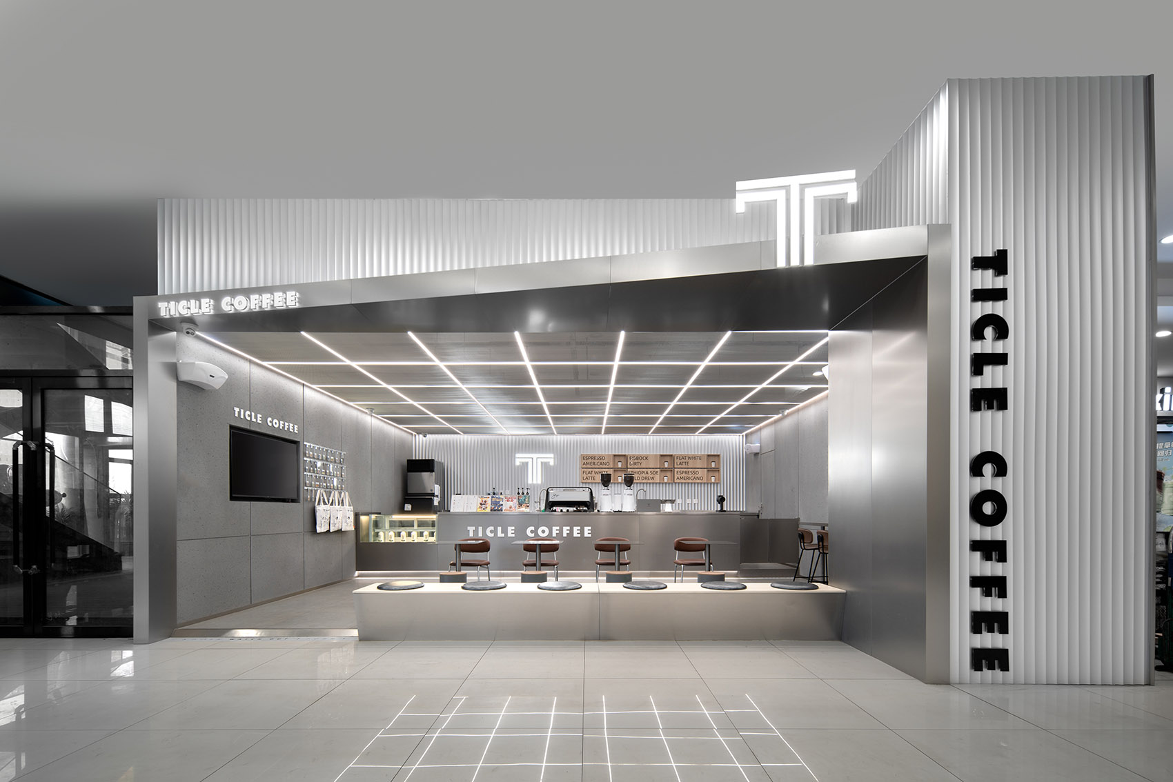 Ticle Coffee系列店设计丨中国沈阳丨大观建筑设计-107