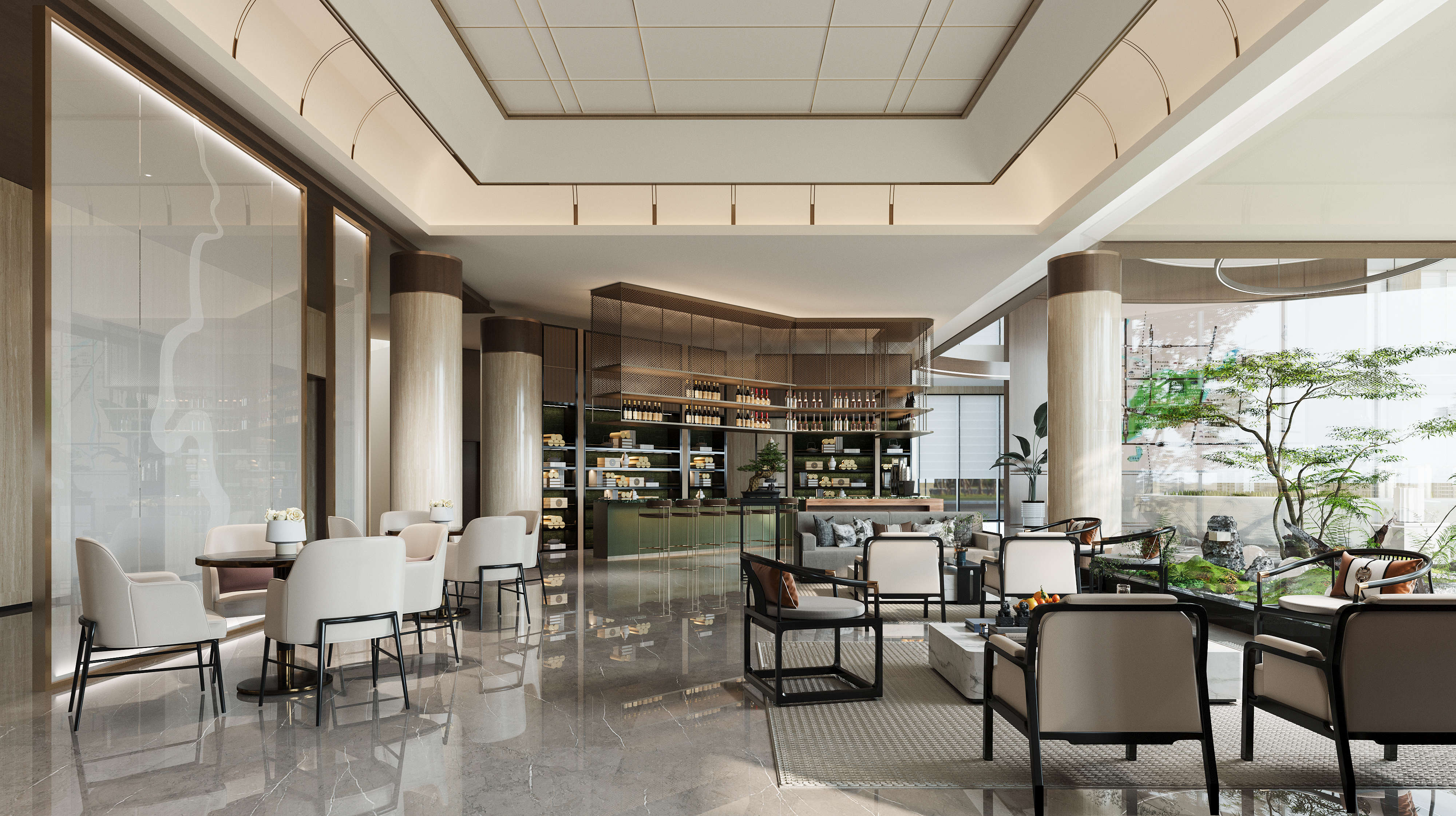 售楼部 |营销中心|城市展厅|邂逅理想人居从这里开始-5