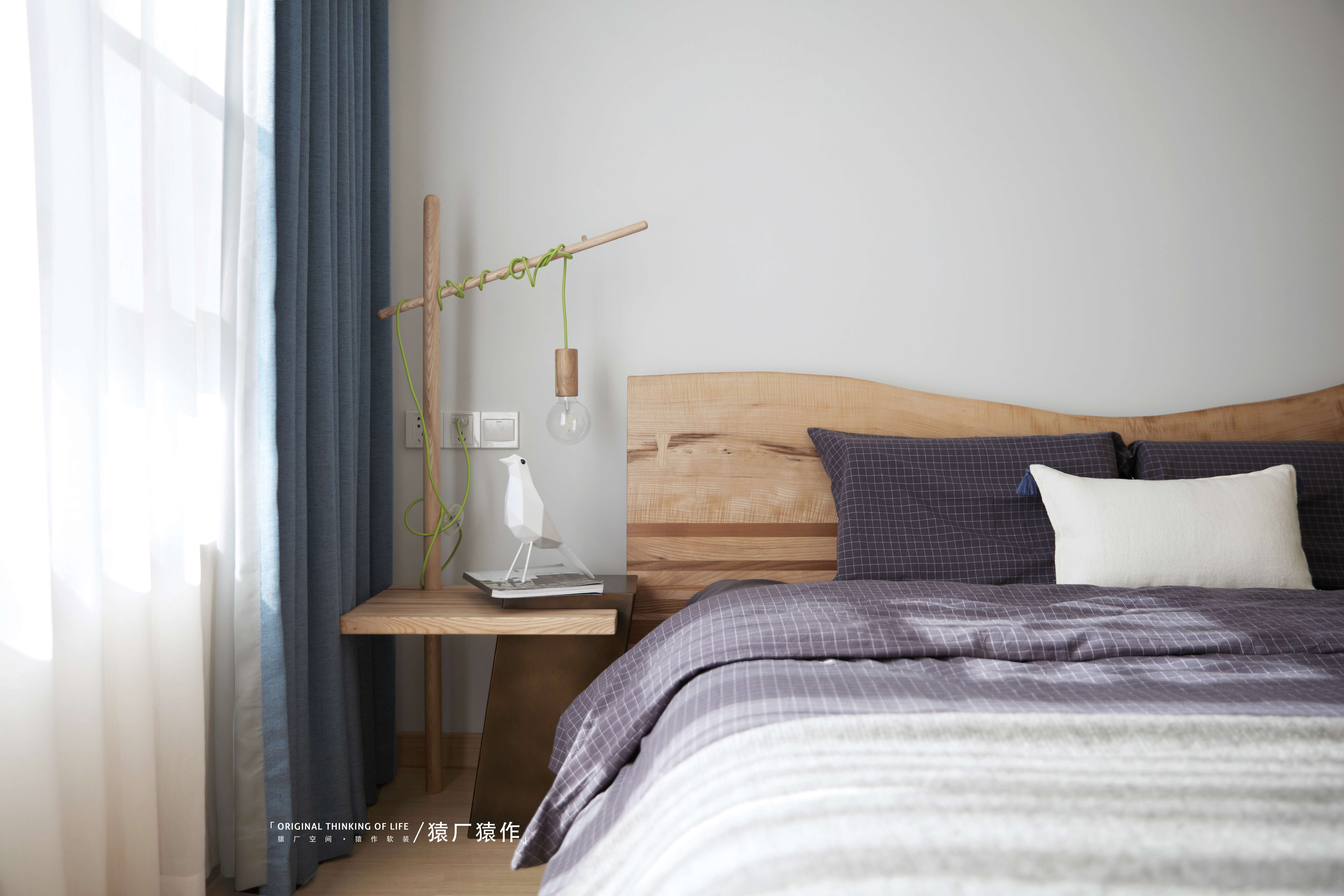 音乐灵感原木北欧风,打造 130㎡温馨成长空间-18