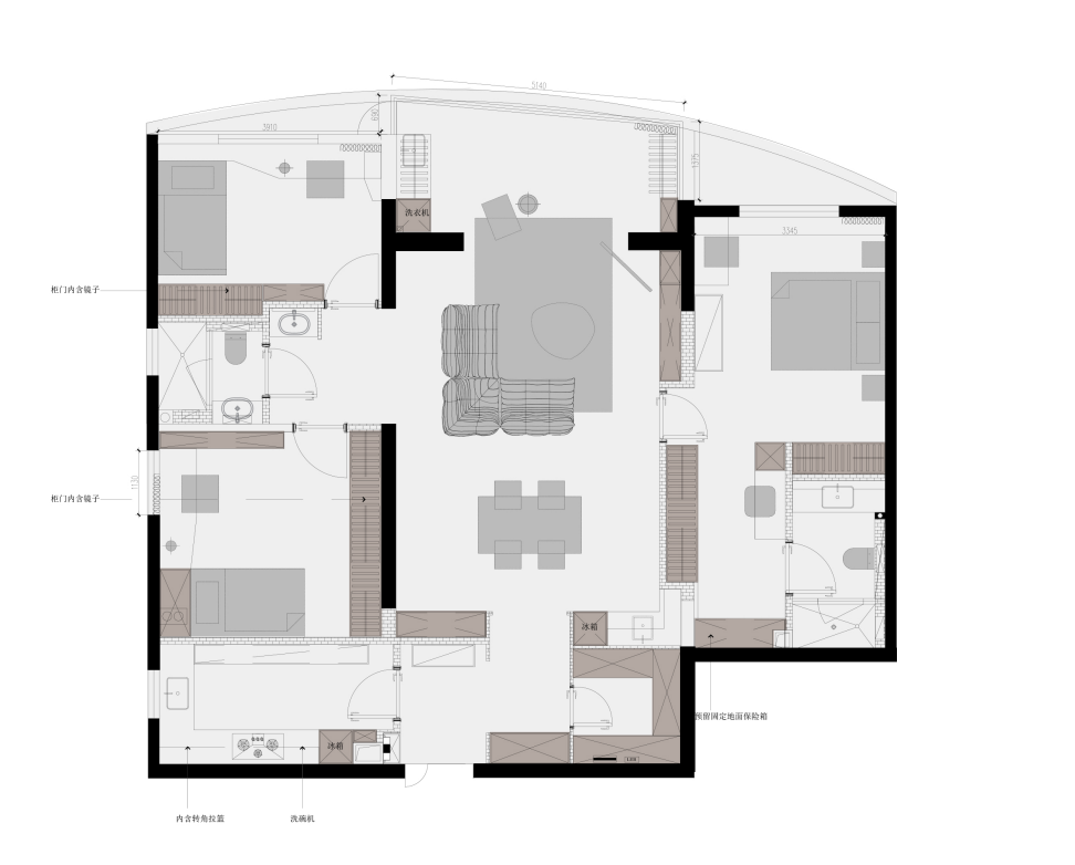160㎡复兴中路私宅丨中国上海丨上海示觉室内设计事务所-69