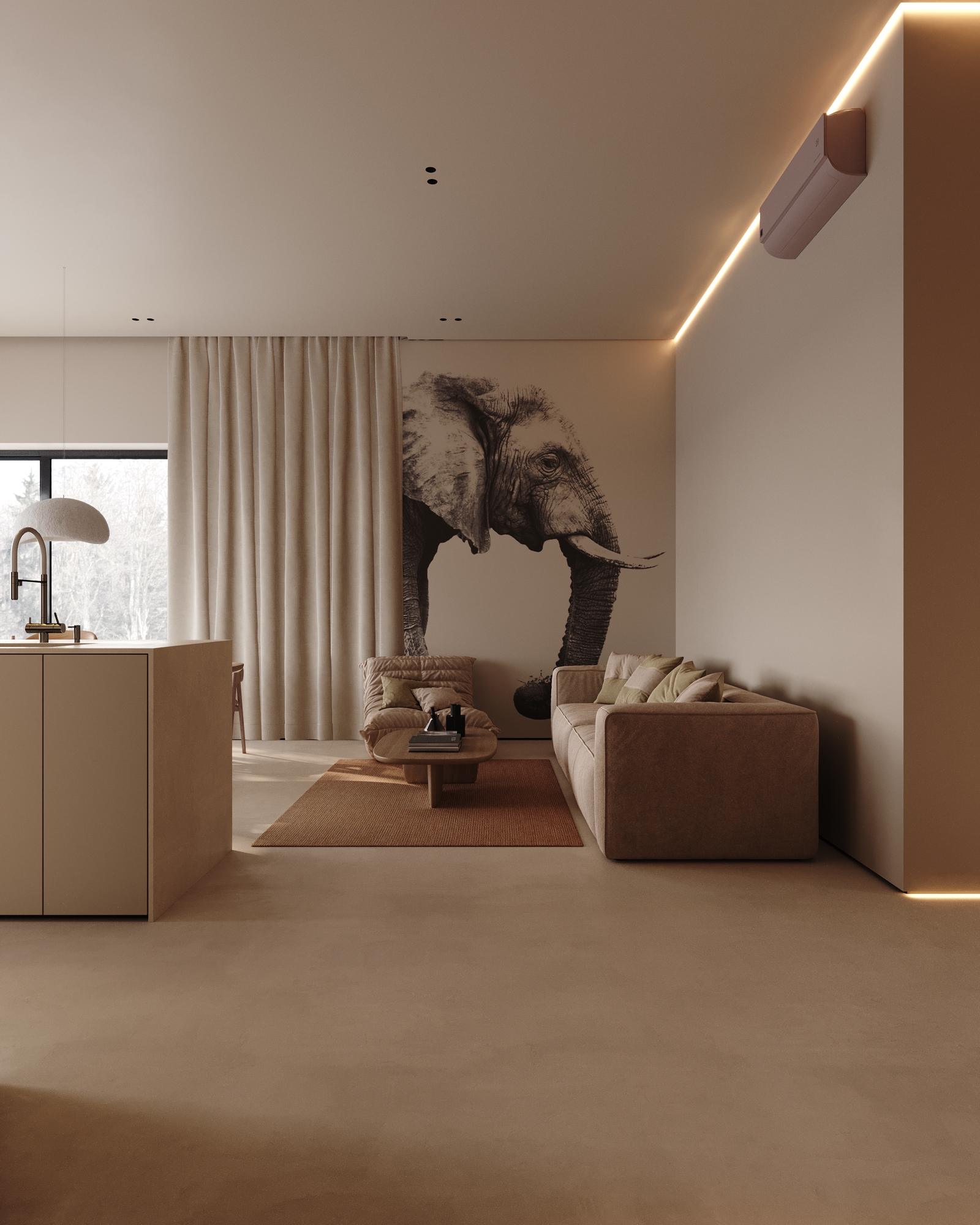 适合家庭居住的舒适公寓丨TurkmenistanMary丨Bodes studio-13