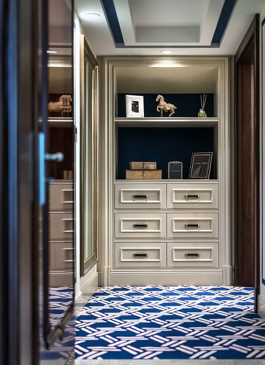 东西方元素融合的奢华豪宅 新装饰主义别墅设计方案资料-25