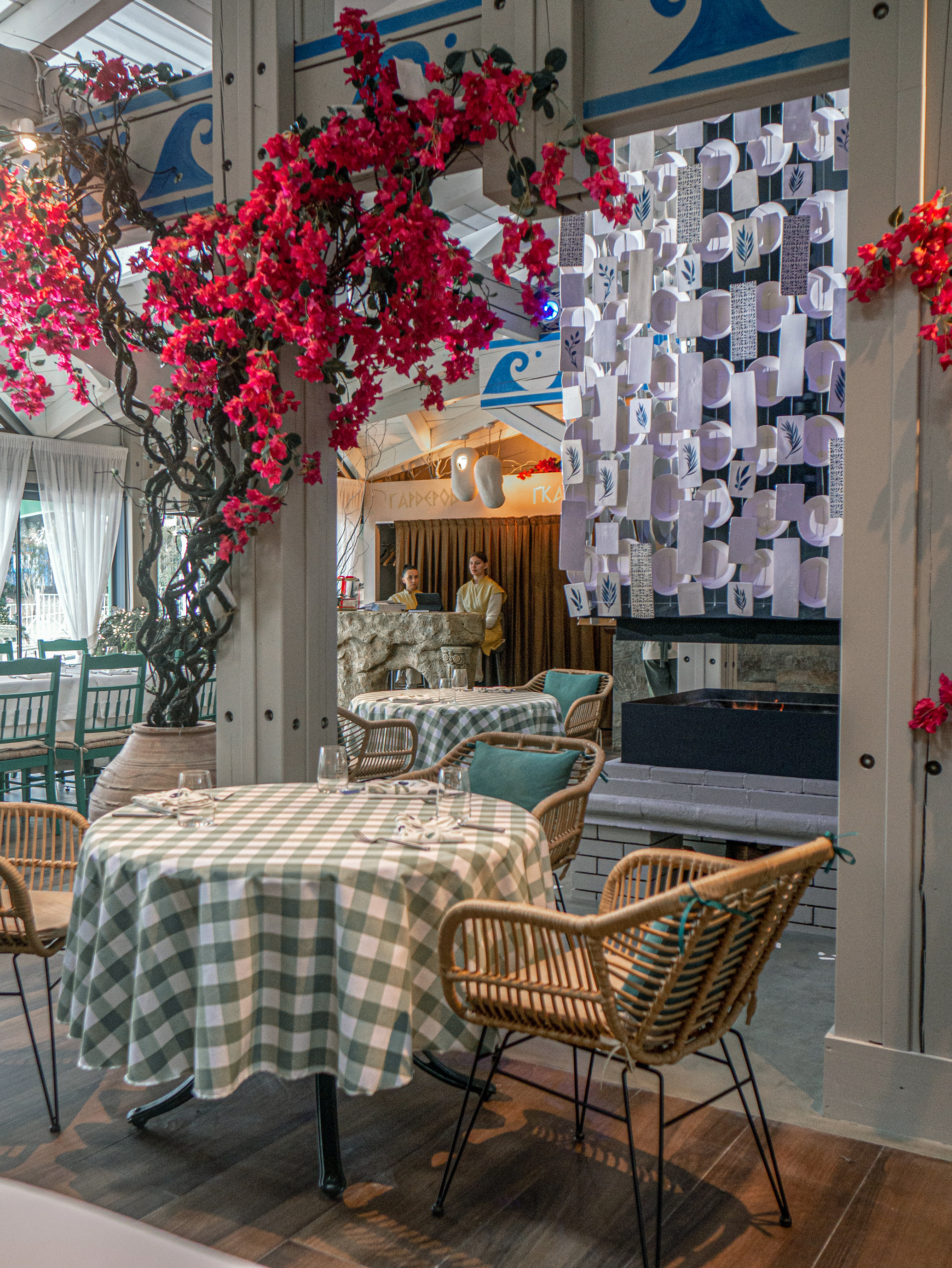 Greek restaurant interior design-5