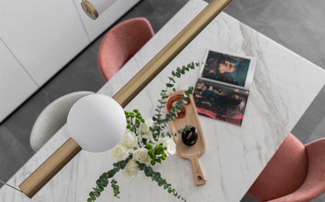 95 后高级风婚房，胡桃木与大理石的完美融合-19