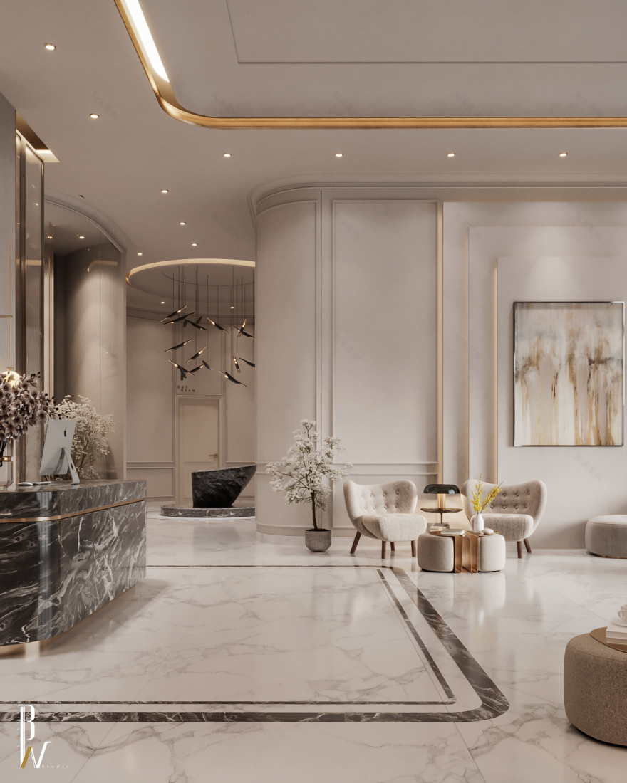 Beauty Center 设计丨阿联酋丨Black N White-7