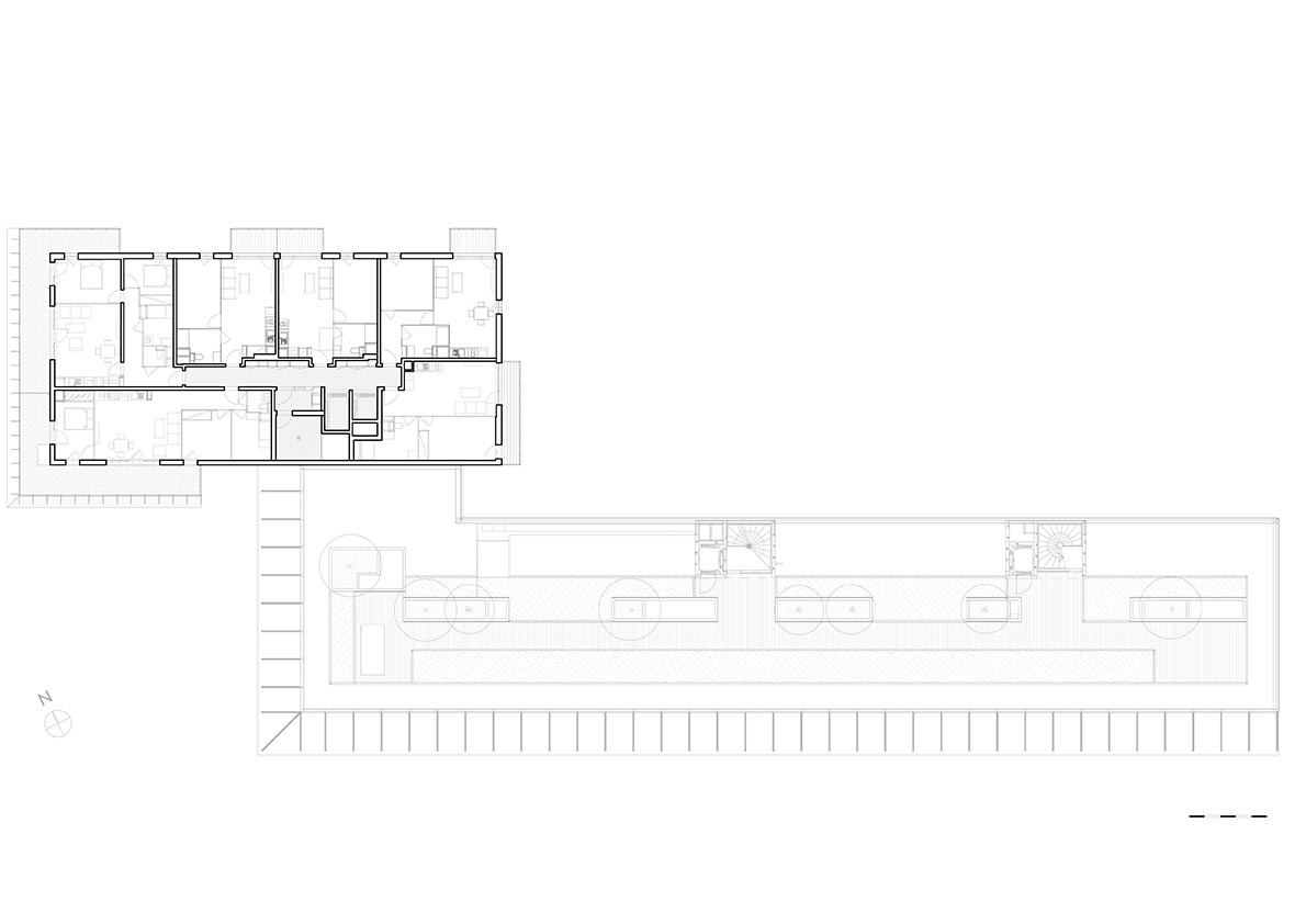 法国 Toulouse 公寓建筑丨CoBe Architecture & Paysage-43