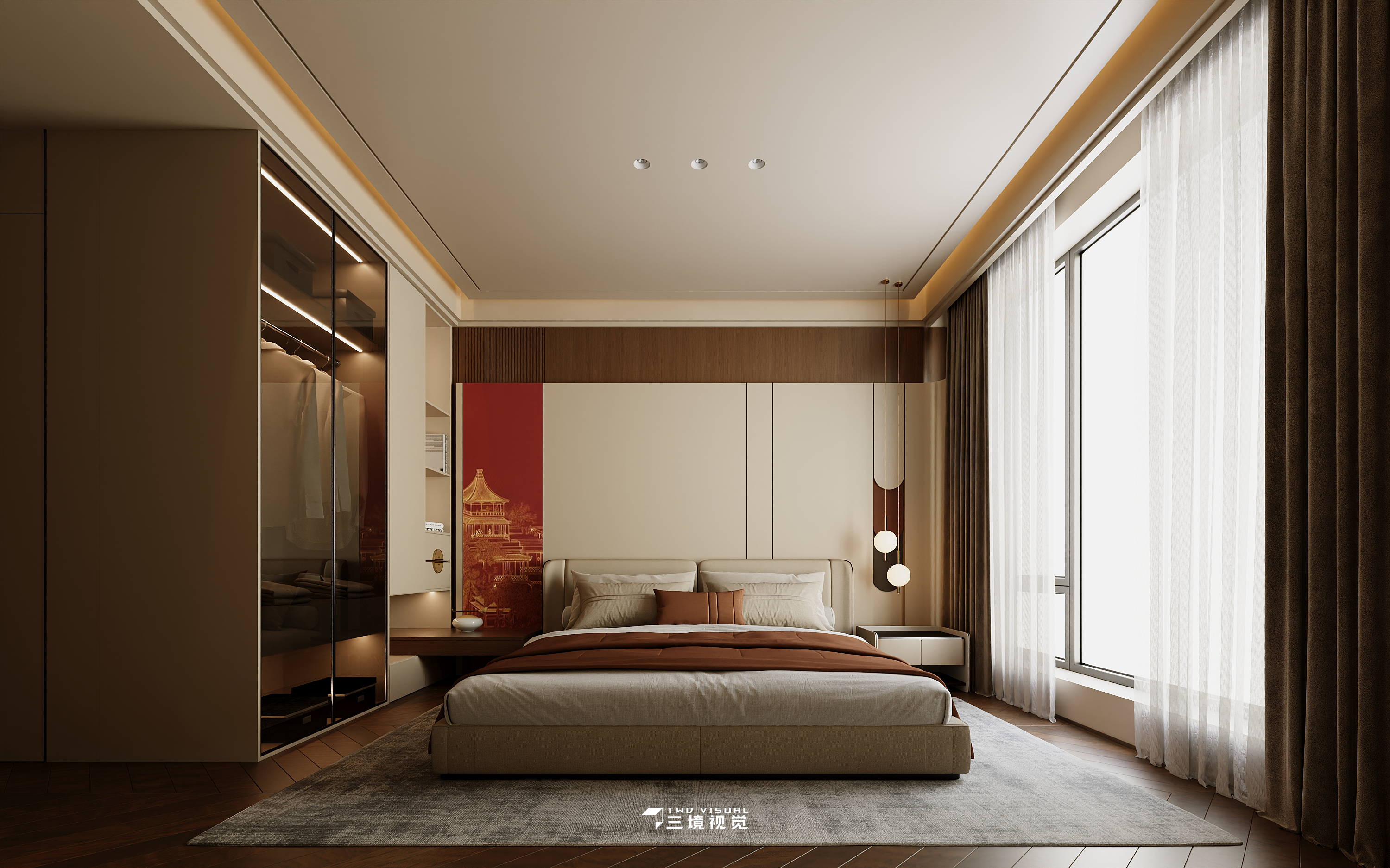 住宅-现代中式排屋-27