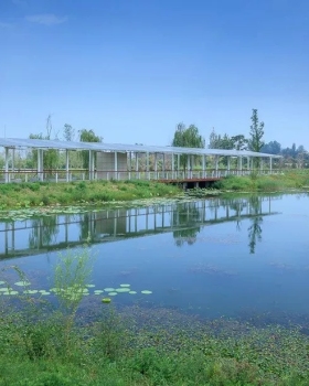 秦岭国家植物园田峪河湿地公园景观设计