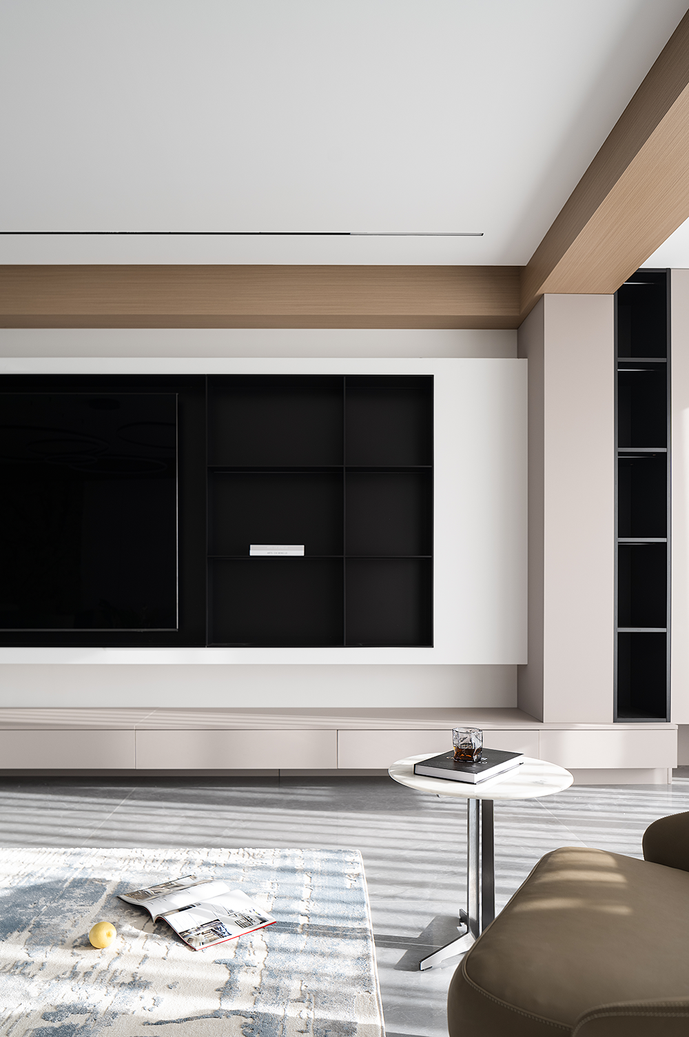 160㎡简约私宅设计丨中国齐齐哈尔丨图帮磐石空间设计-6