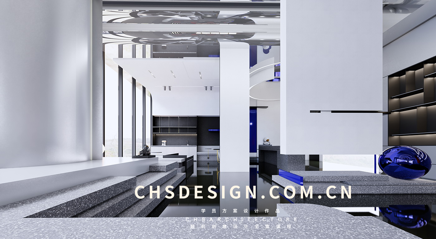 方圆之间·办公室样板间方案设计丨超前创意设计-28