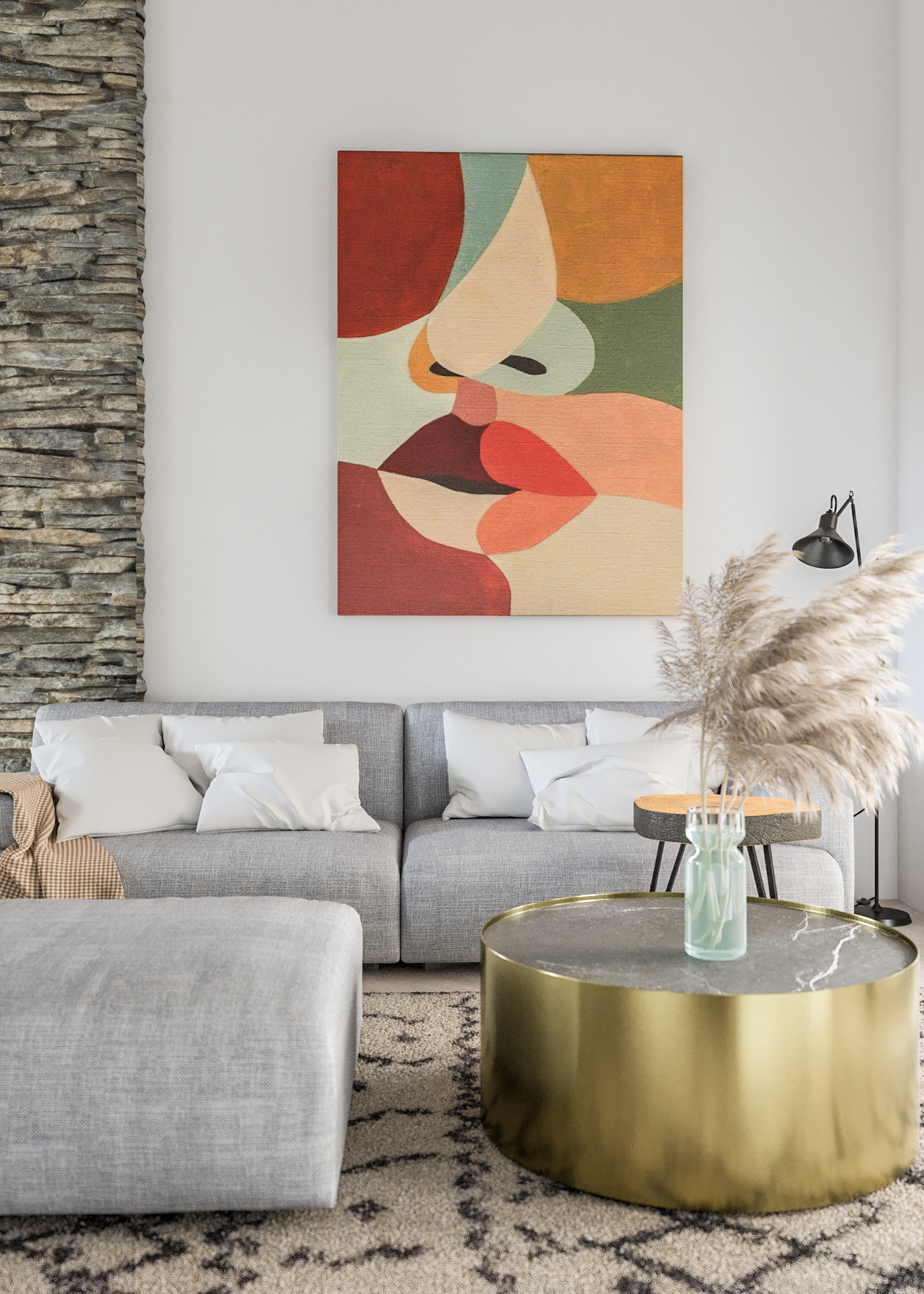 Guryevskaya Sloboda 村 1 号别墅室内设计丨Sergey Kachalov-2