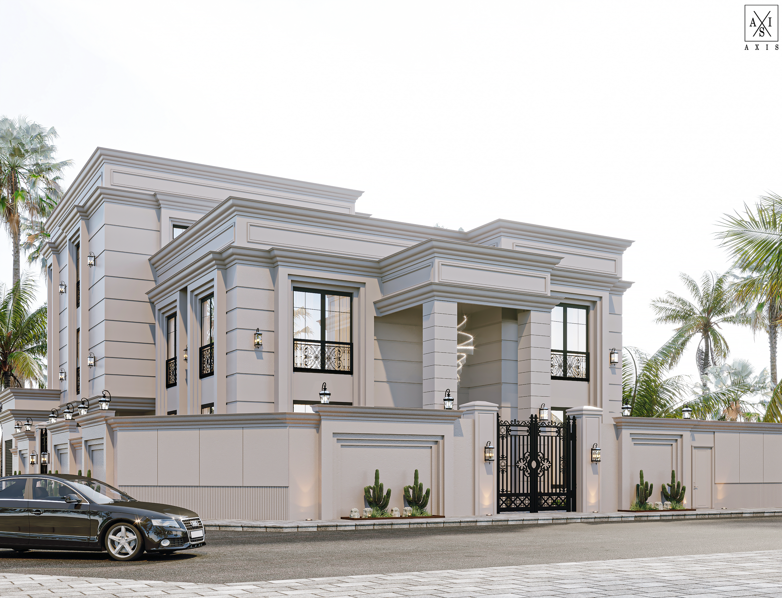 新古典别墅丨沙特阿拉伯丨Axis Architects-5