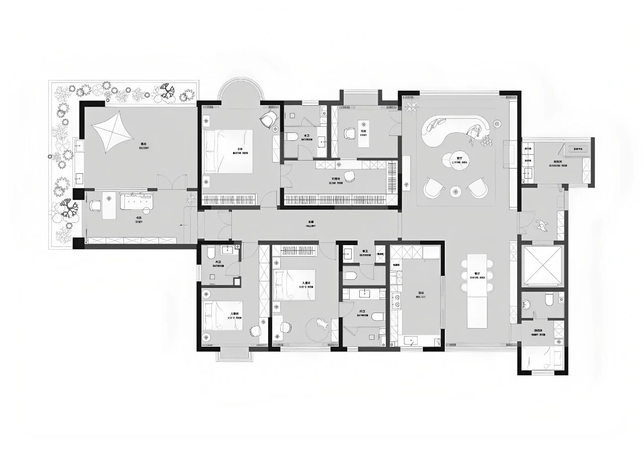 江南世纪城丨中国商洛丨王亚静设计-43
