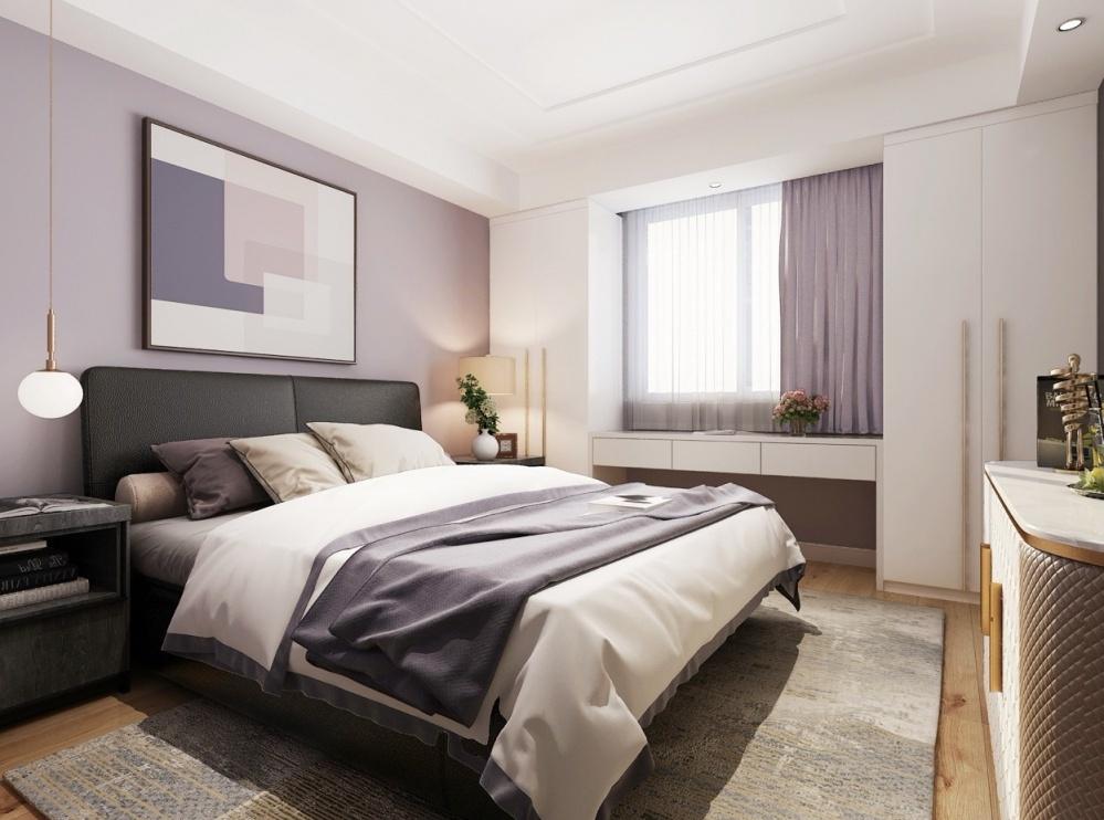 
现代轻奢三居变四居室 -6