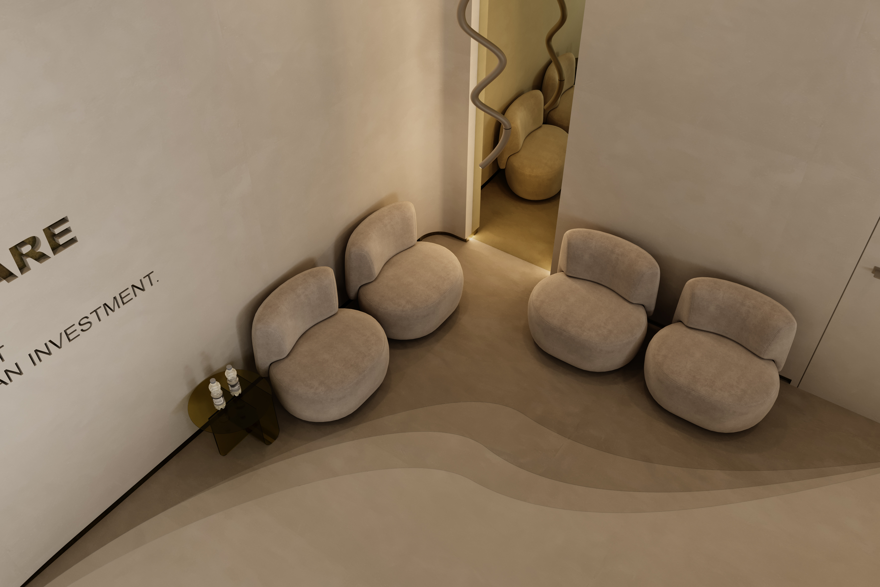 简洁诊所接待处丨阿联酋迪拜丨Doaa Ashraf-16