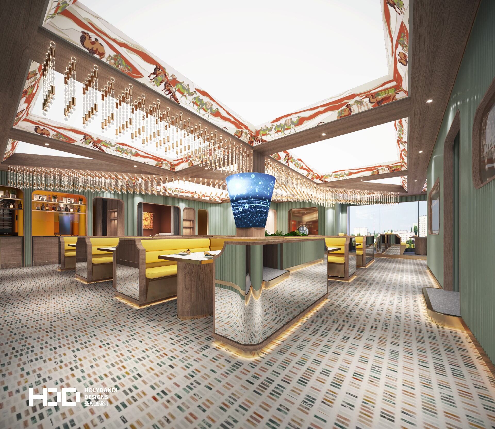 餐厅设计|羊村小馆·风尚店-3