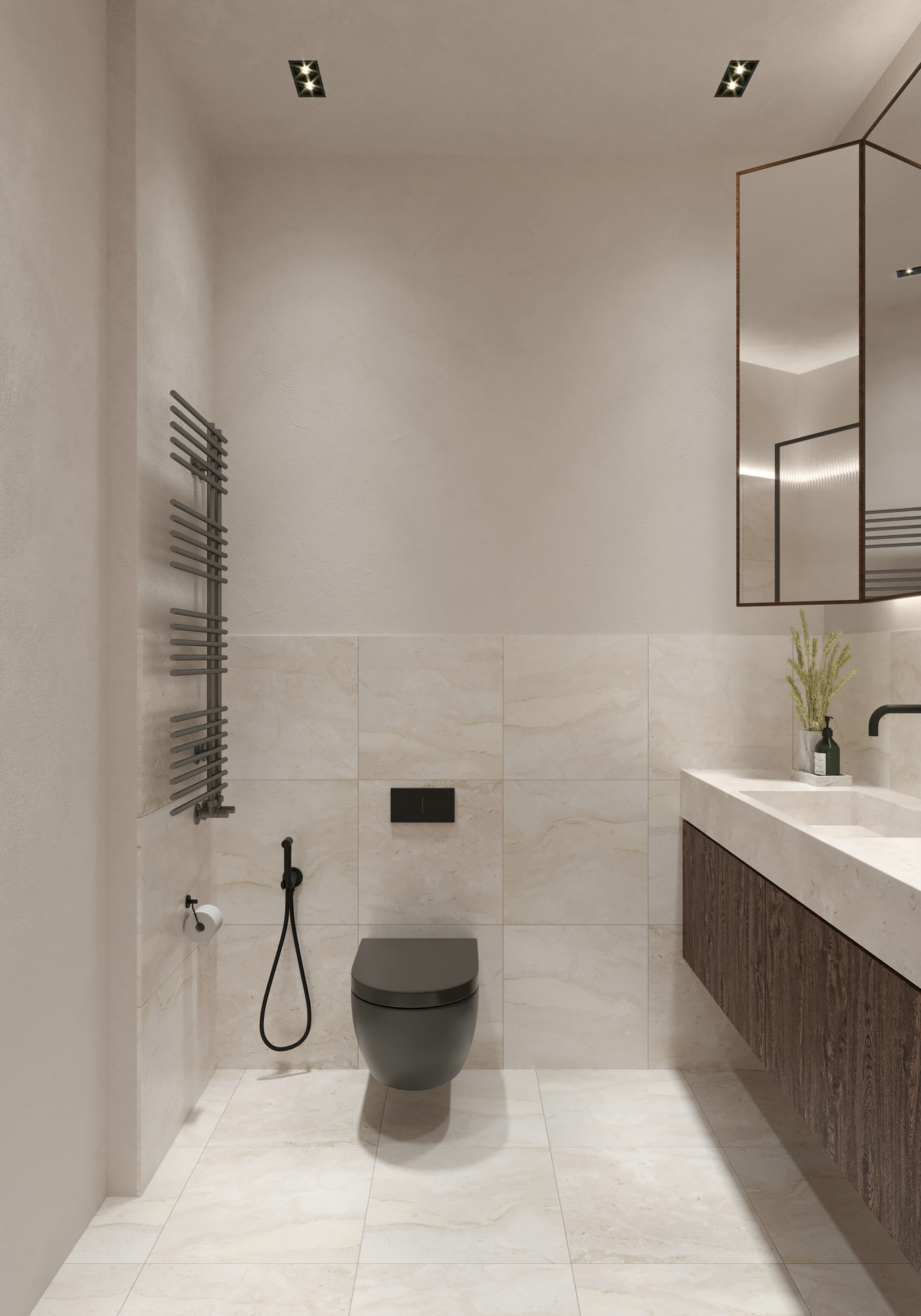 现代美学演绎 120㎡静雅生活-10