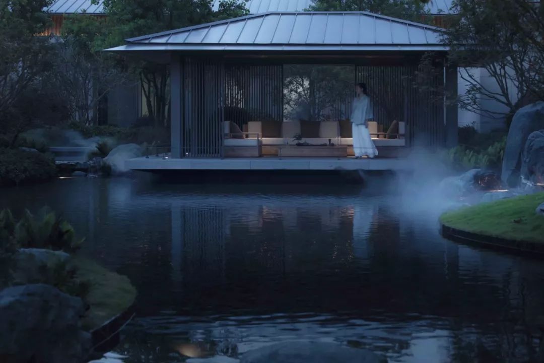 新中式园林之美丨中国上海丨广州观己设计,朗道国际设计,朗庭景观设计-119