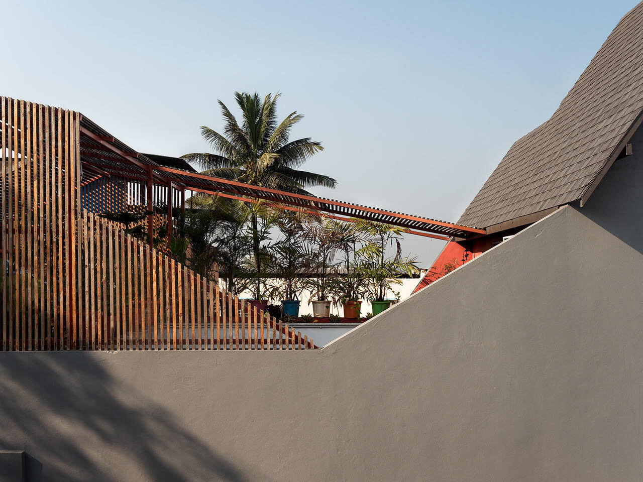 印度“不同屋顶”住宅丨RC Architects India-34