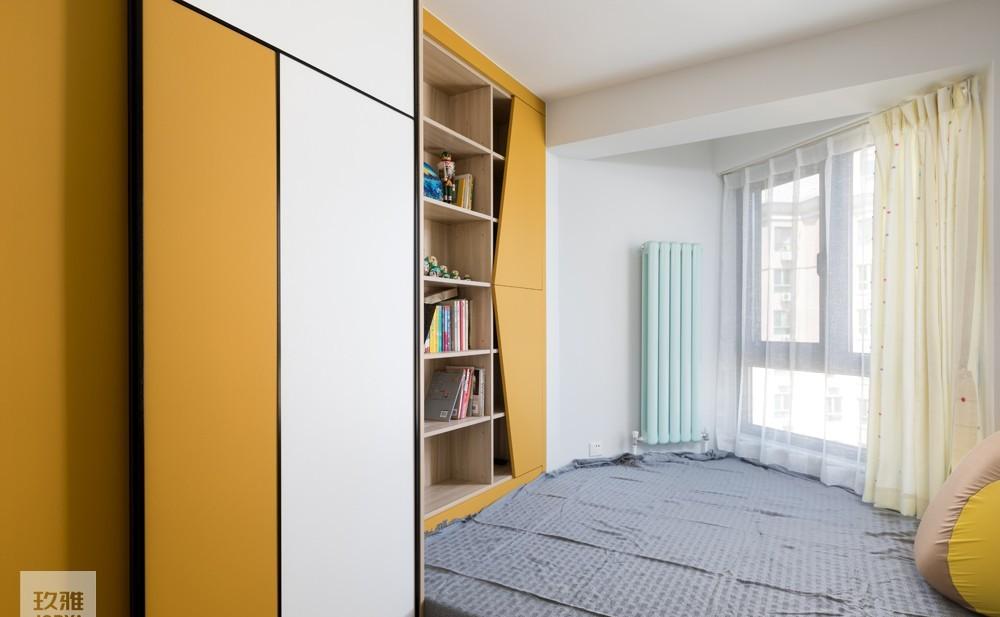 马卡龙色系的甜蜜空间-57