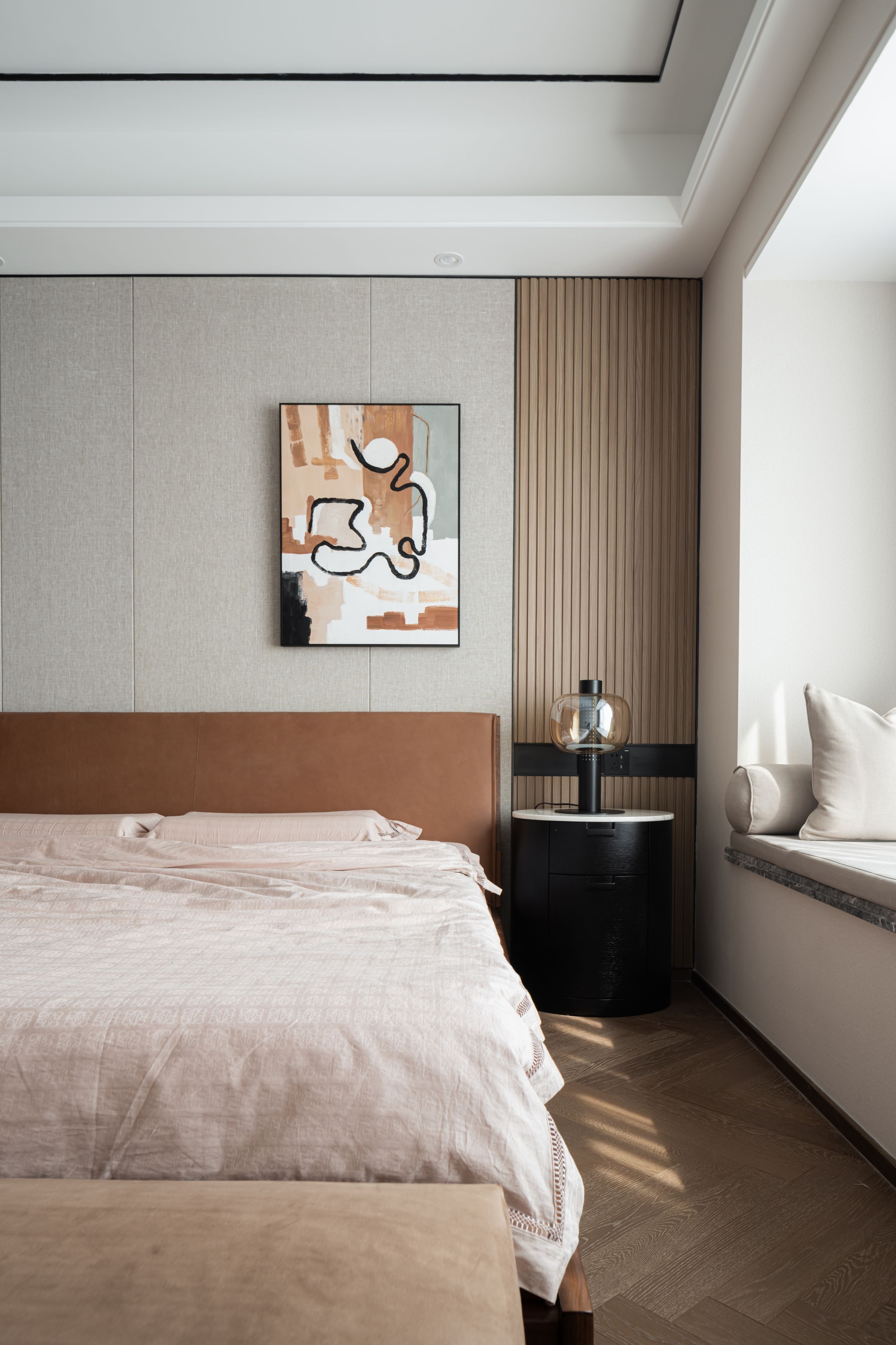 初一 | 190m2精装改造，不必大拆大改，也能打造现代感满满舒适居所-14