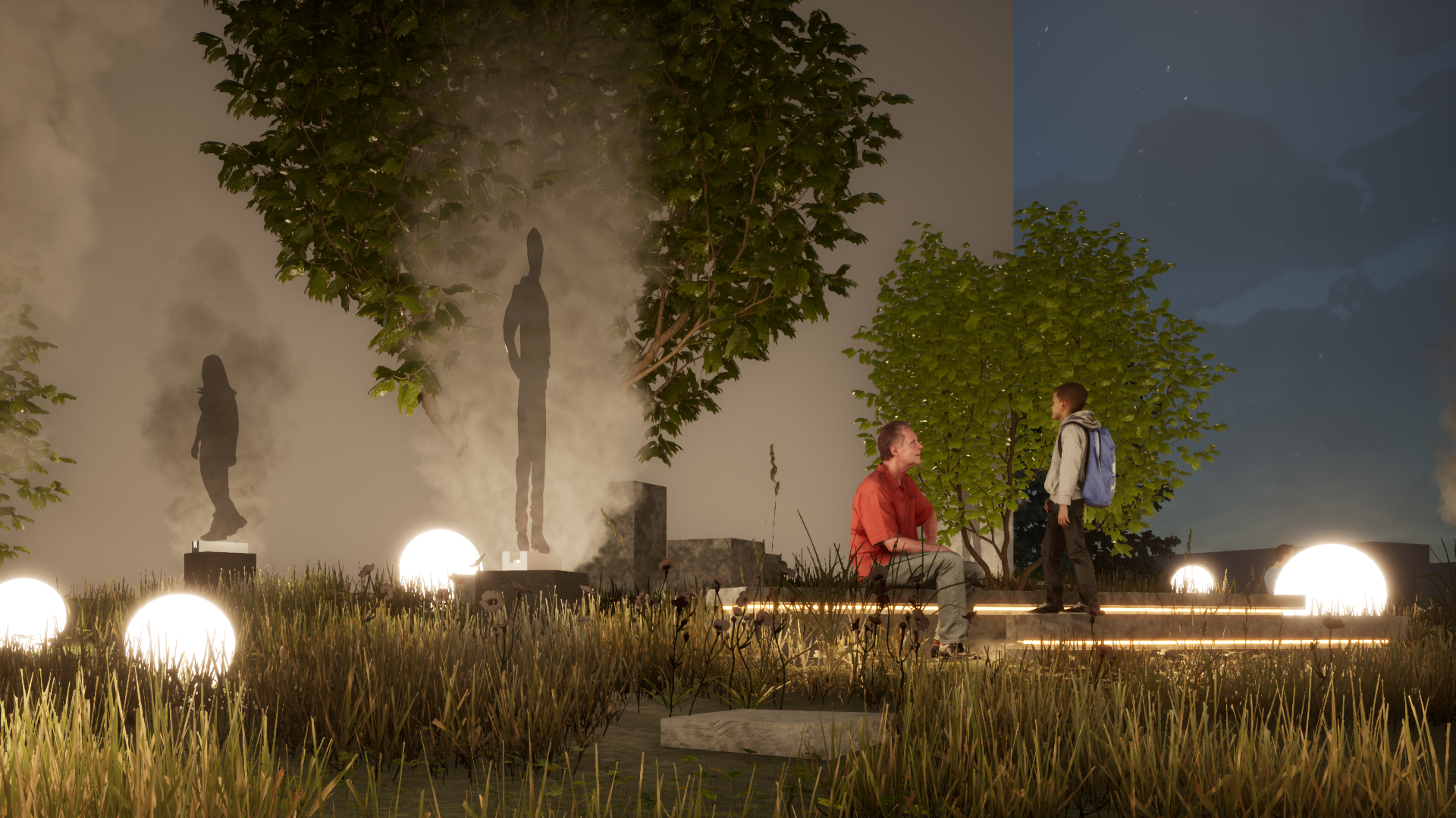 乌克兰英雄纪念公园概念设计丨Vizdome Space-18