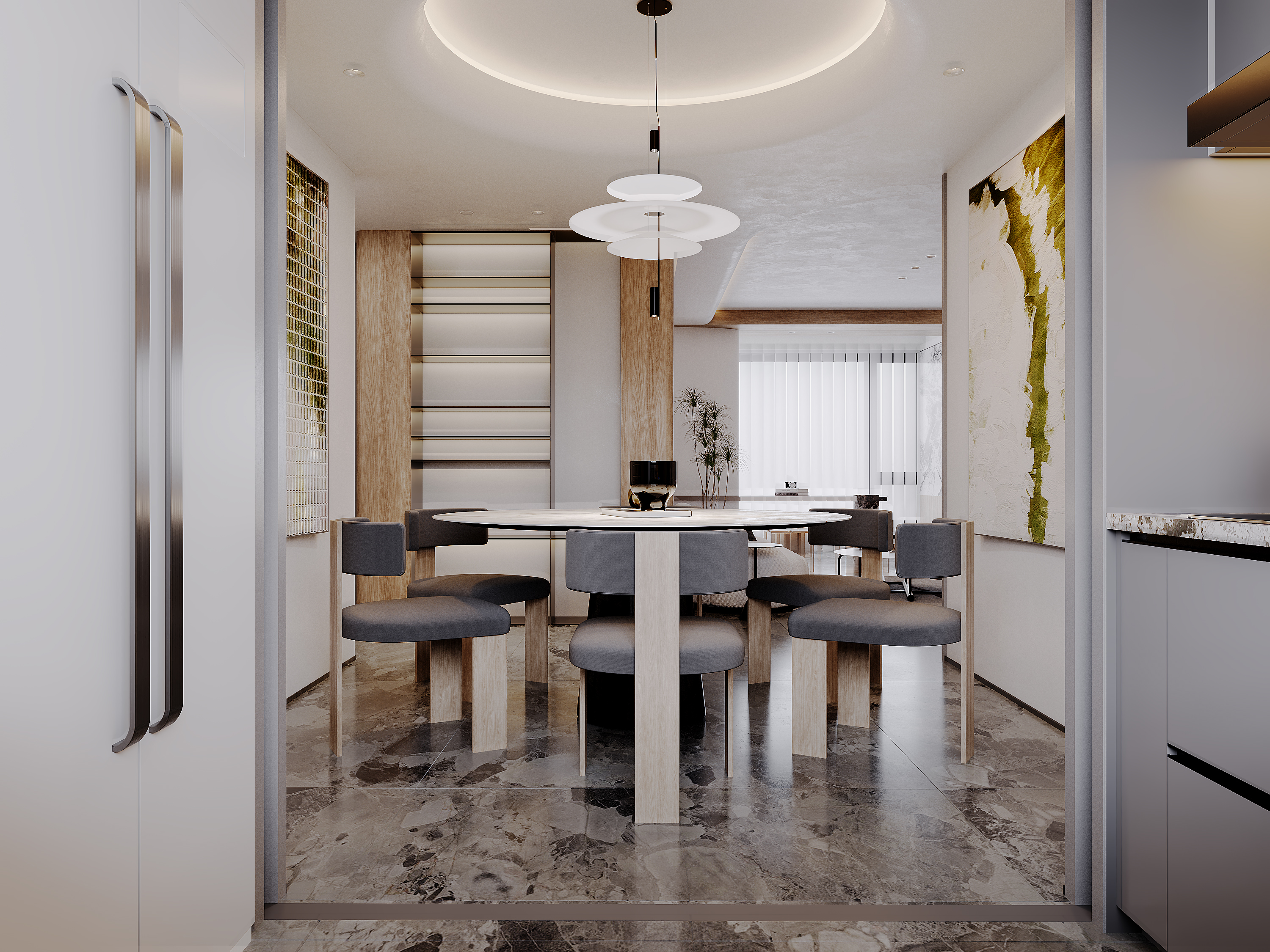 家装·现代轻奢丨中国福州丨福州研壹设计-7