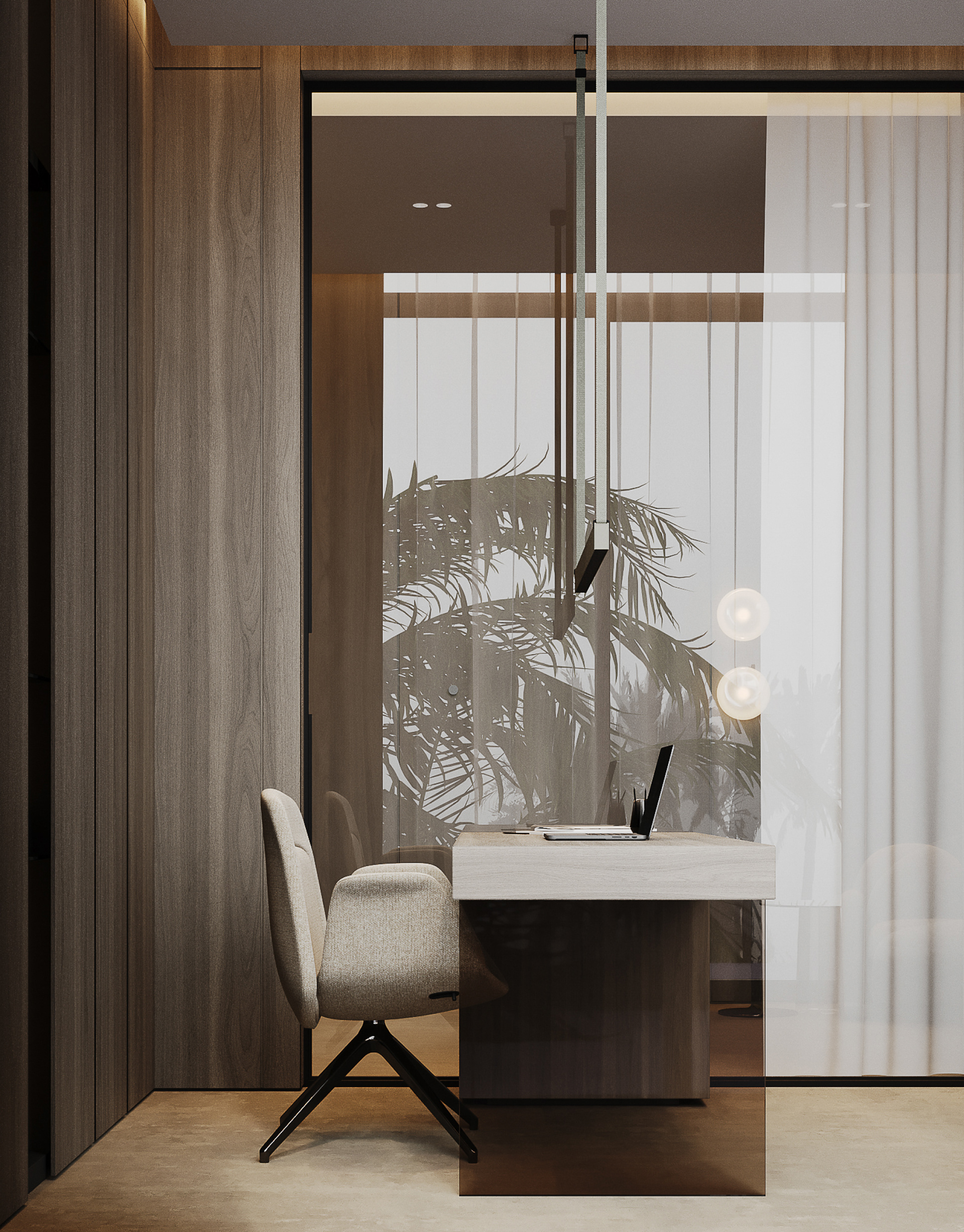 Modern minimalism family residence-47