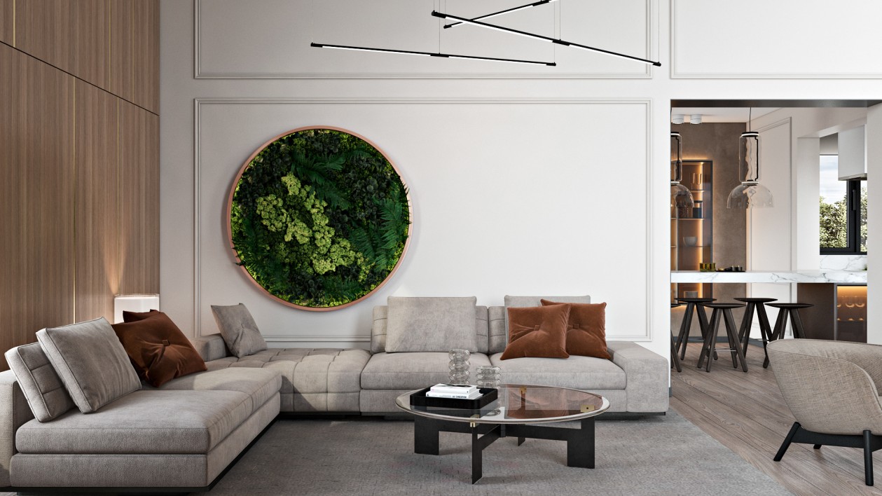 270㎡简约风公寓设计 既舒适又大气-0