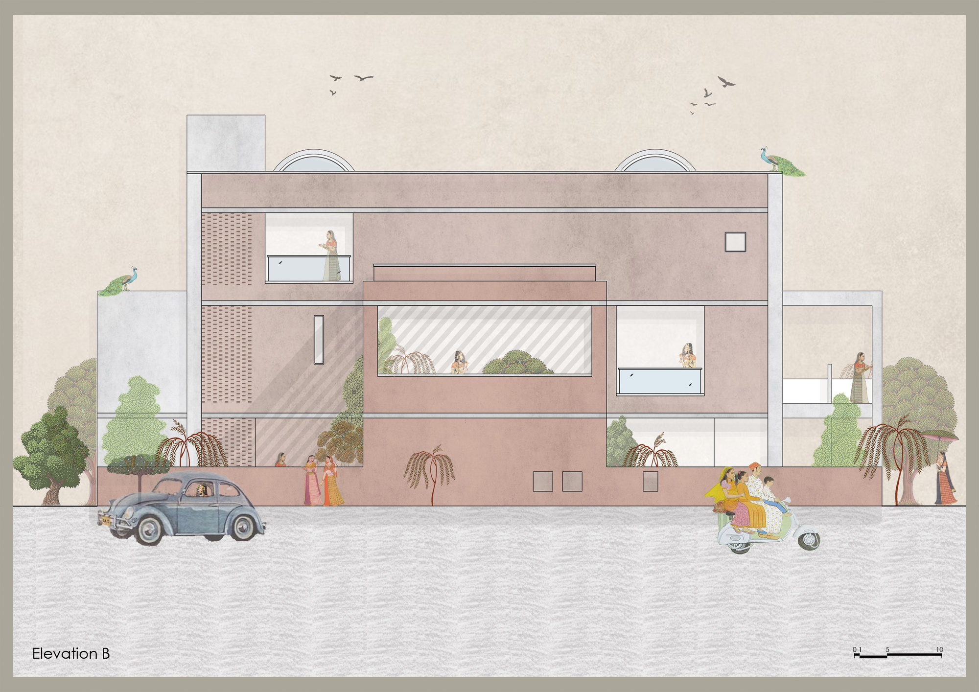 迷宫屋丨印度丨MISA ARCHITECTS-55