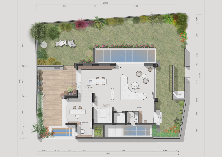 重庆天湖岛私宅丨中国重庆丨重庆搭某空间设计-58