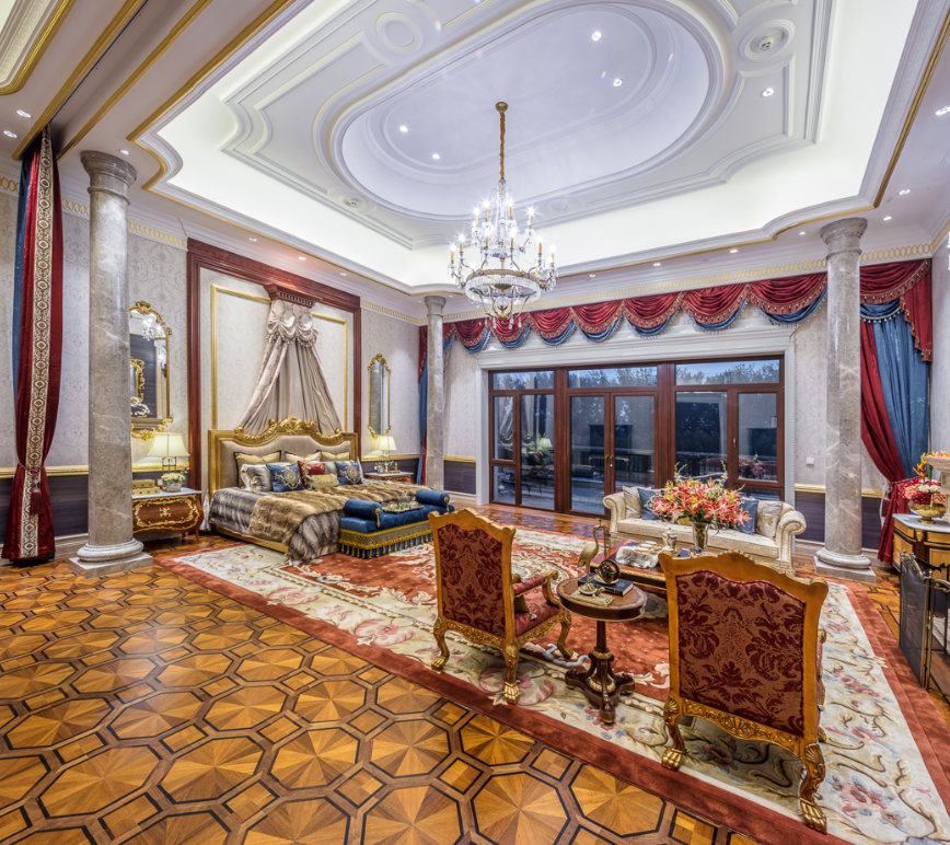 法式独栋大理石别墅-6