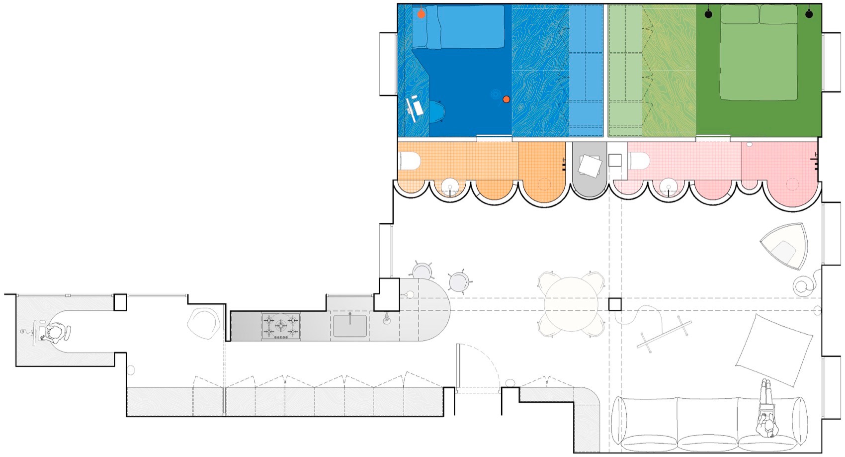 NUBE住宅丨西班牙马德里丨Studio Animal-40