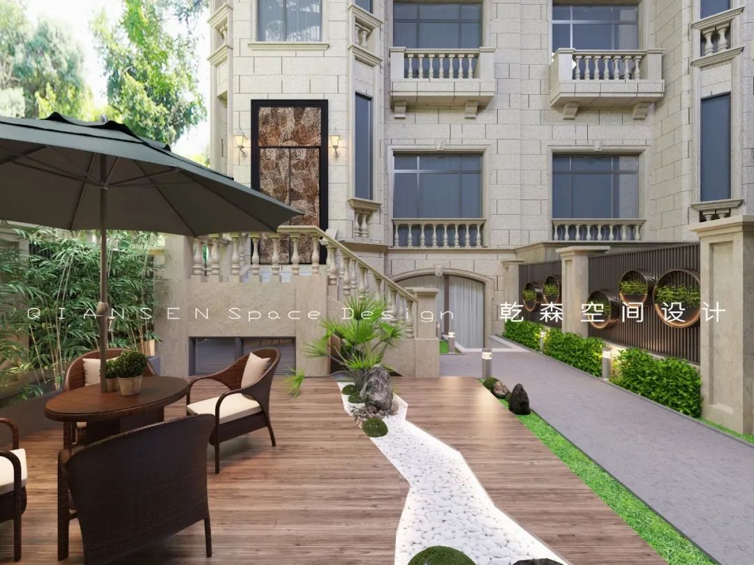 意式轻奢三江别墅丨乾森空间设计-60