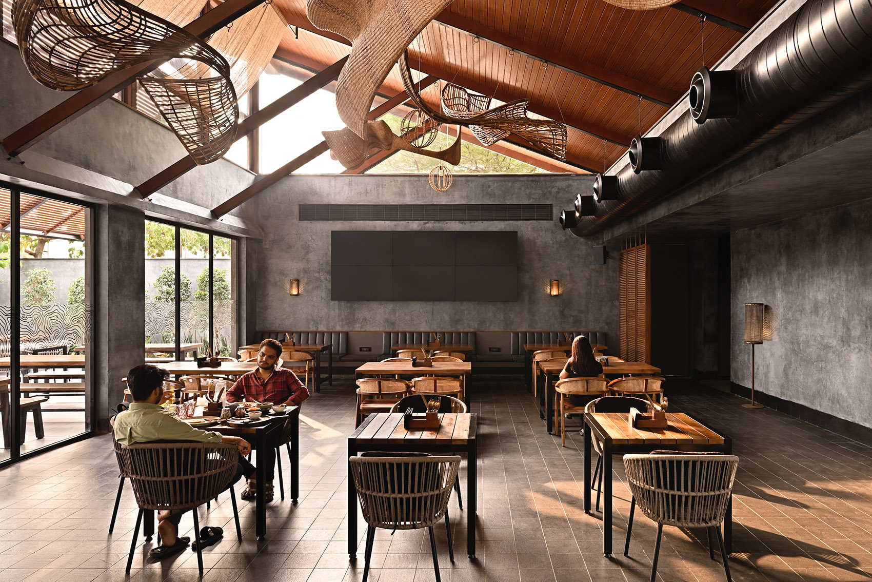 Tabula Rasa 2·0餐厅丨印度丨23 Degrees Design Shift-68