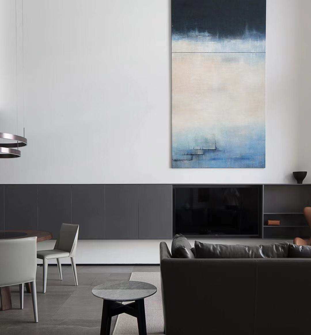 300㎡的跃层｜超强视觉系组合空间，很有腔调-5