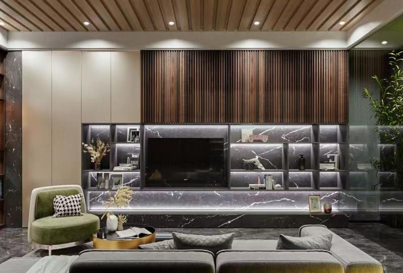 极简家居风全屋定制家具展厅设计-8