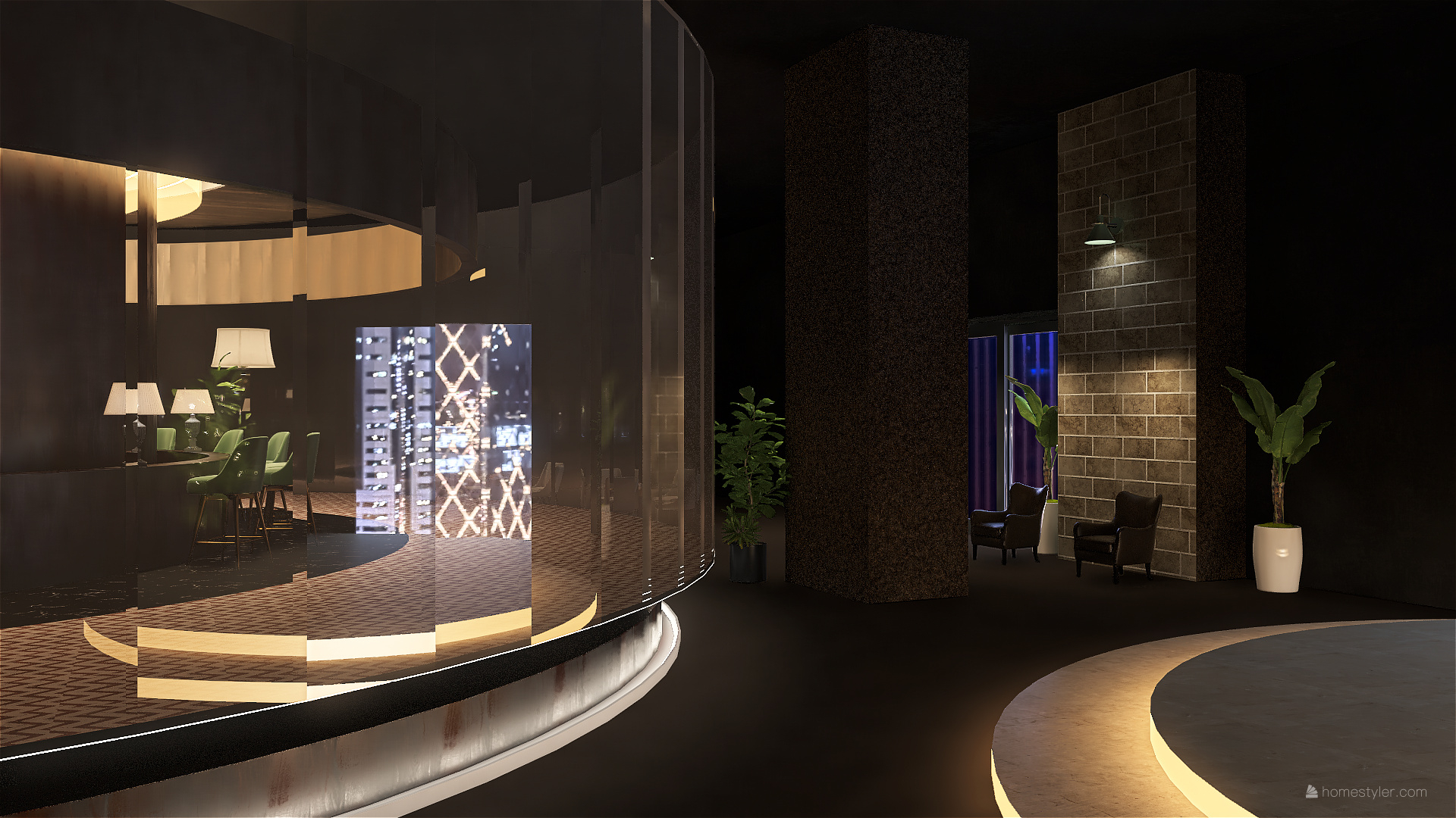 Restaurant Design - 3D concept-8