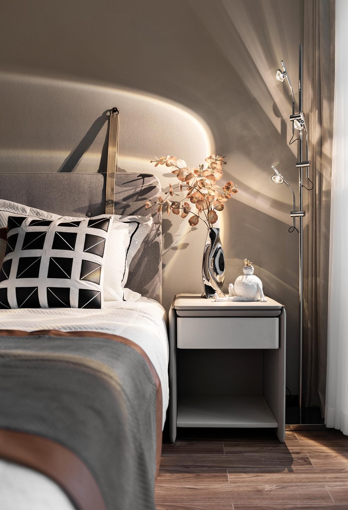 临沂市房源•君澜凤凰城 120 户型样板房丨中国临沂丨杭州美致家居设计有限公司-20