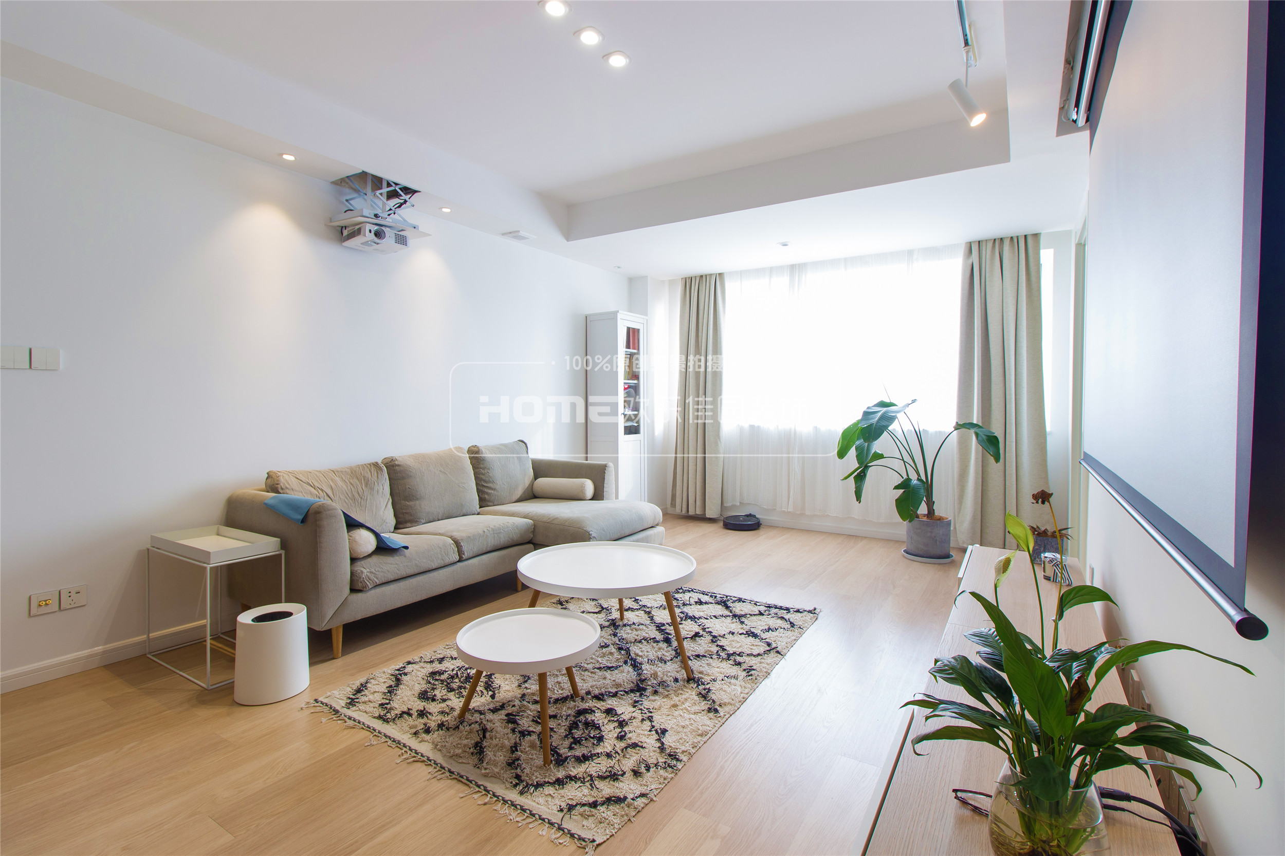 90 平米现代北欧混搭,打造极简生活空间-19