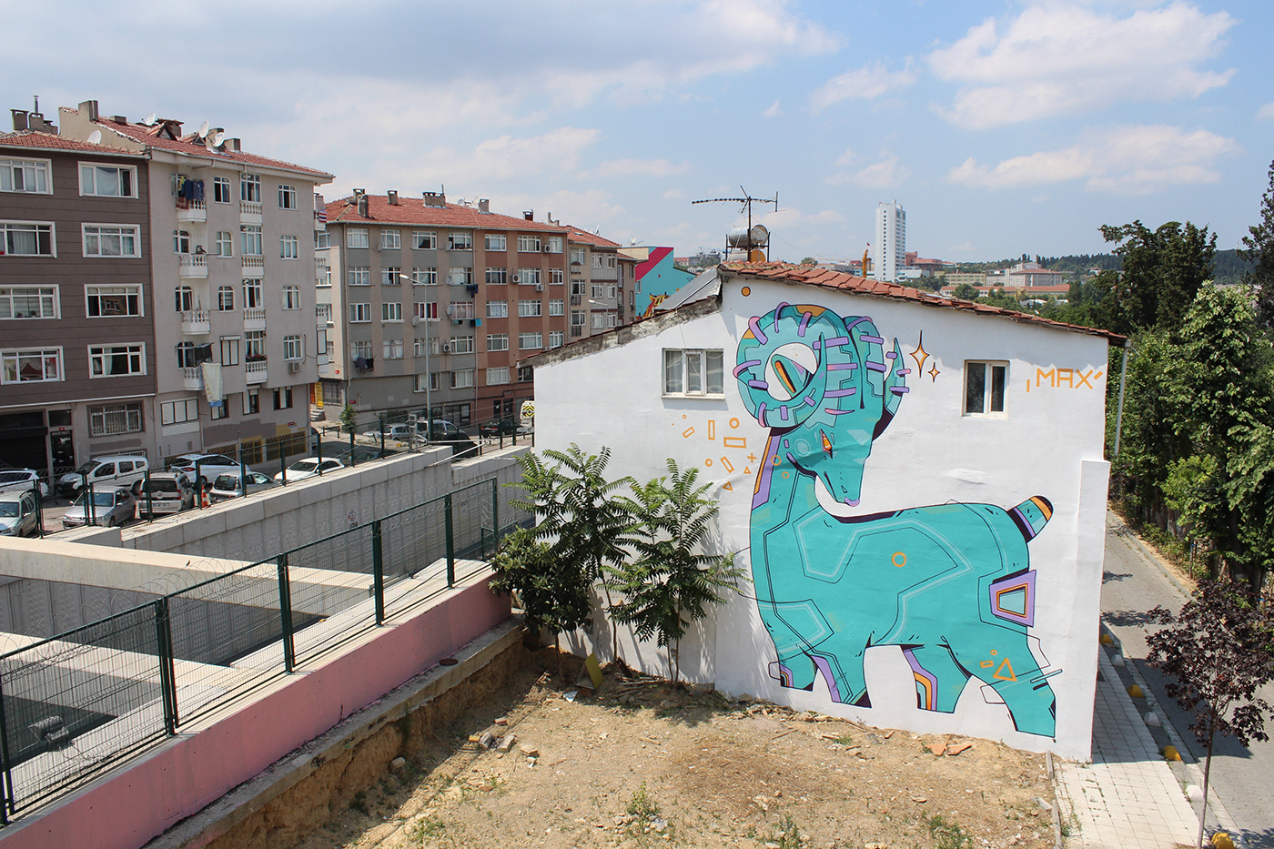 Anastasiya Gushchina丨公寓建筑丨MURAL İSTANBUL - KADIKÖY-1