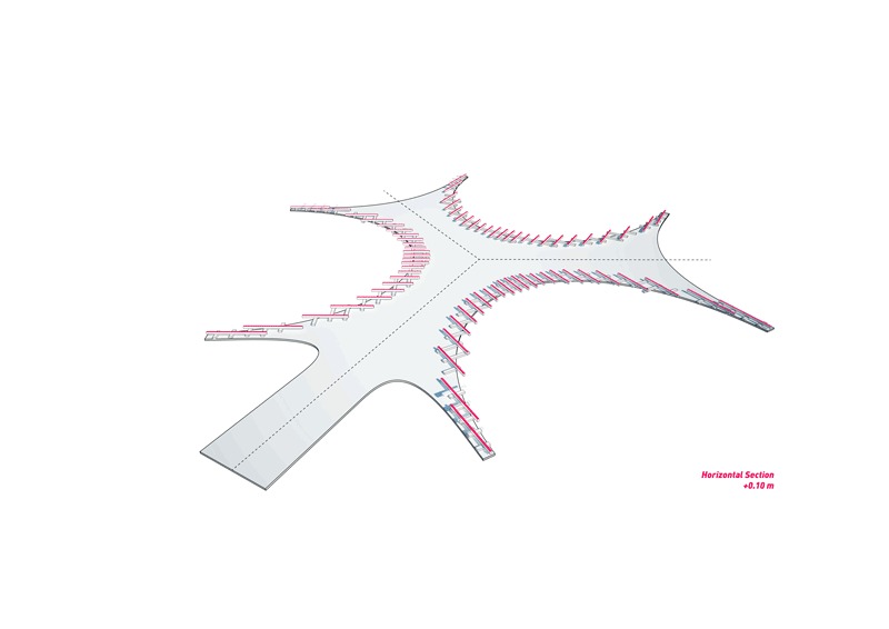 "未来空间"文艺复兴风格装置 | 木材与光影的游戏-46