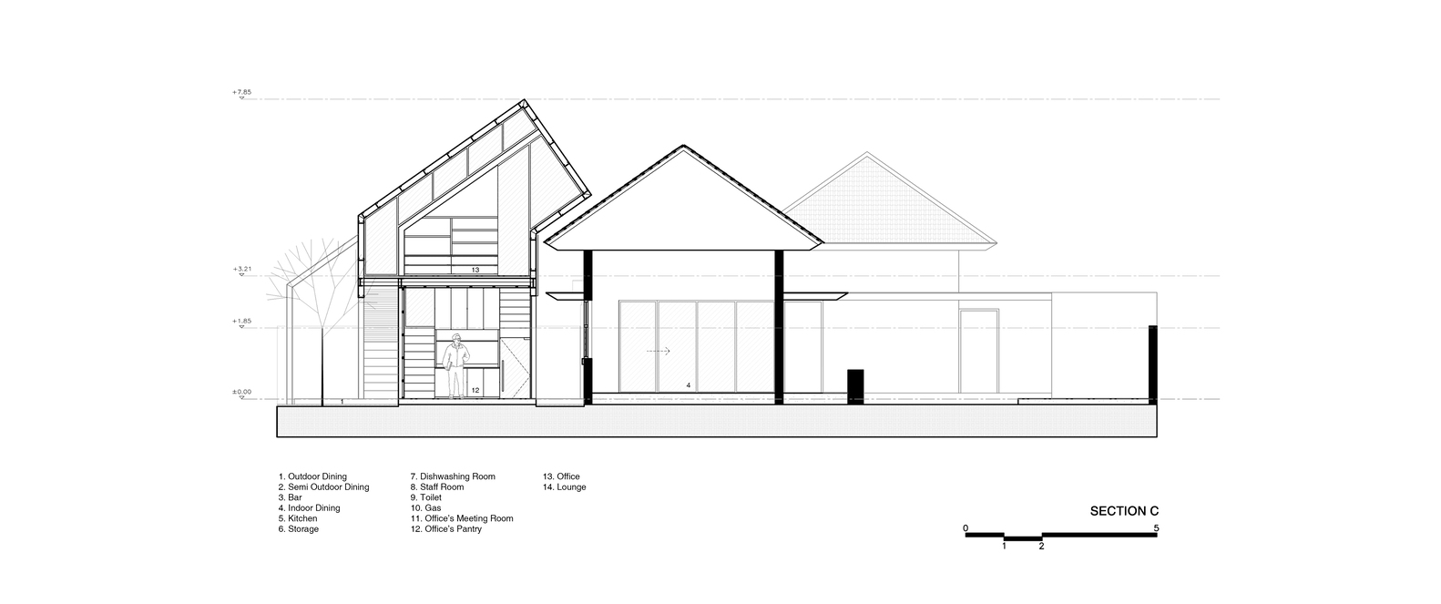印度尼西亚 MAWU 咖啡馆丨反建筑-33