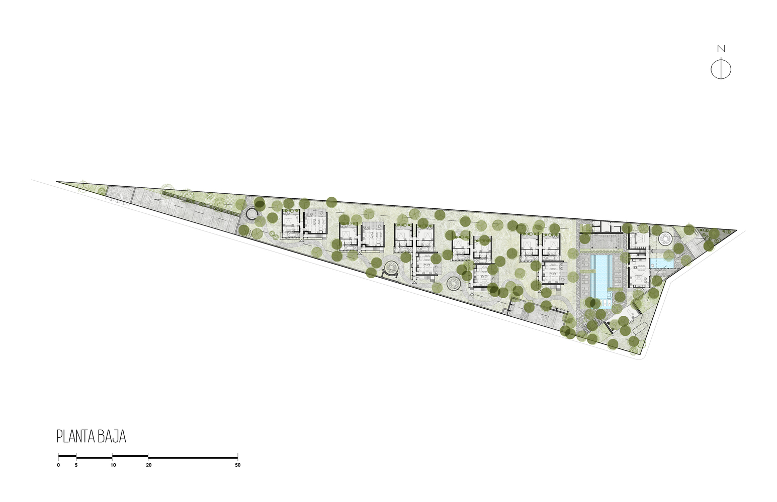 墨西哥雨林中的“Una Vida”有机别墅群-14