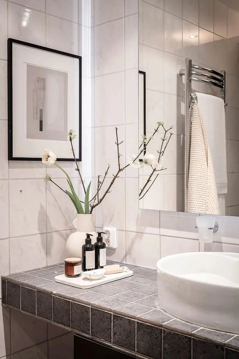 哥德堡北欧米色温暖公寓-29