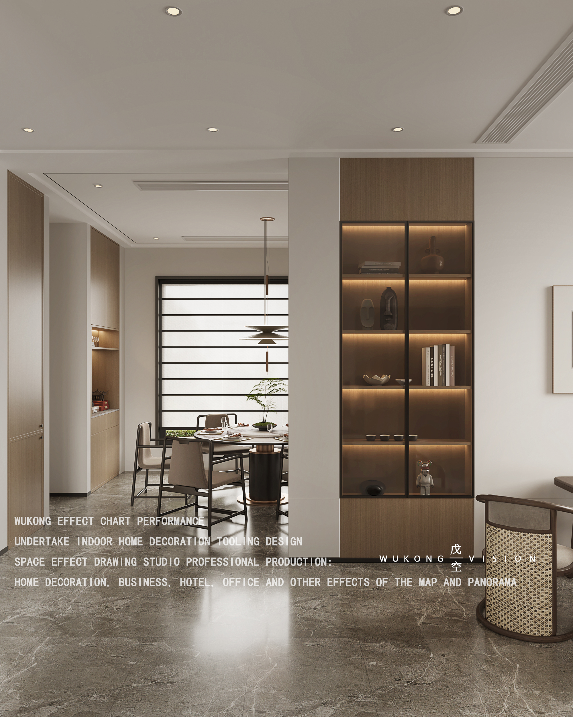 戊空效果图表现一新中式风格-2