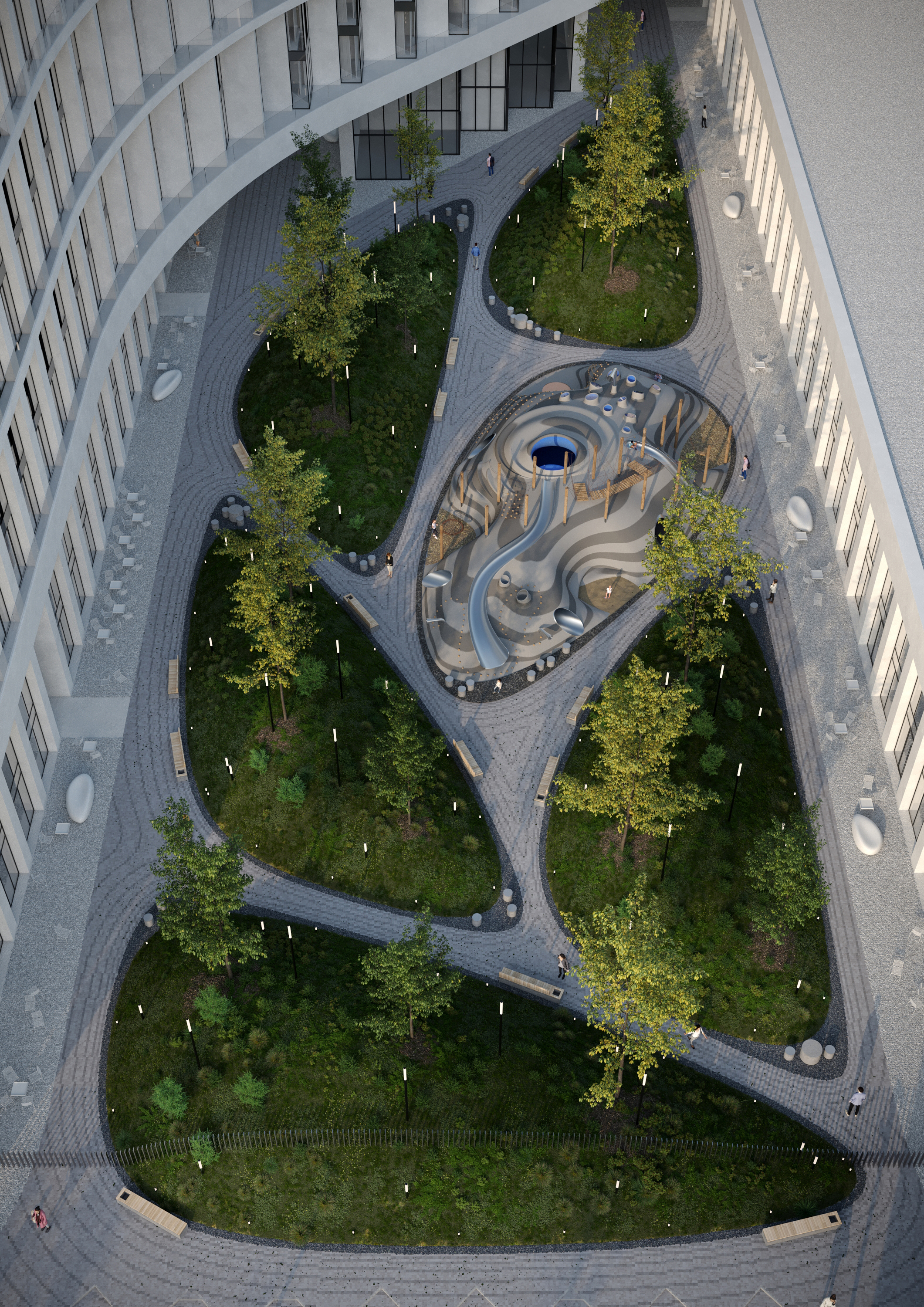 Derbenevskaya 滨水住宅综合体丨Tsimailo Lyashenko and Partners-12