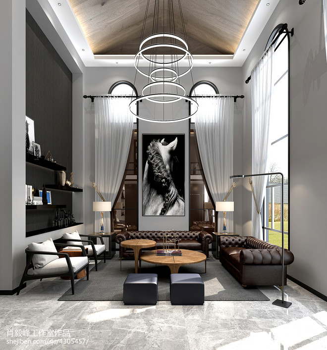 别墅豪宅500平米装修案例丨暂未提及-17