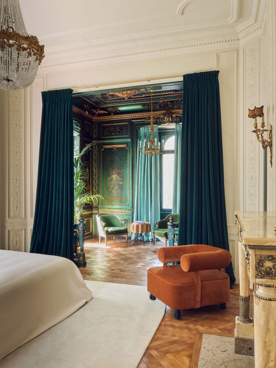 维也纳城市宫殿400平公寓翻新项目丨奥地利维也纳丨Laura Karasinski-31