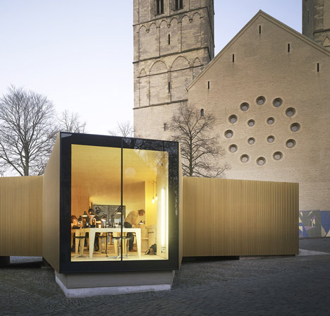 Golden Workshop by modulorbeat and Münster School of Architecture students | Dezeen-2